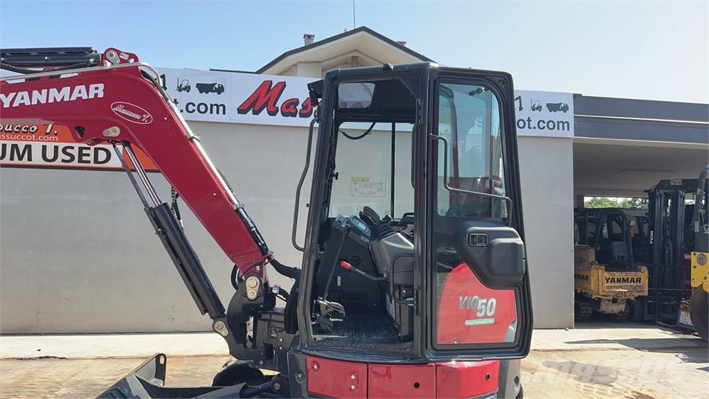 Yanmar VIO50-6B حفارات صغيرة أقل من 7 طن (حفارات صغيرة)