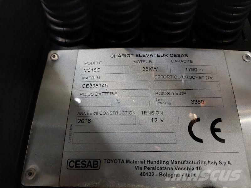 Cesab M318 Gāzes autoiekrāvēji (LPG)