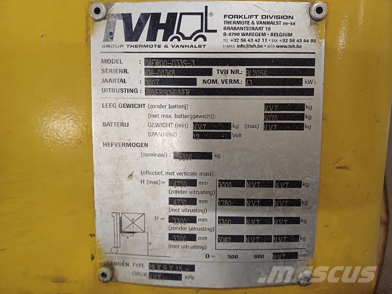 Daewoo D33S-3 PLUS Diesel heftrucks