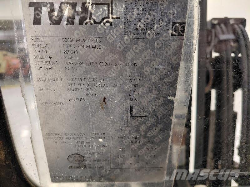 Doosan D25G PLUS شاحنات الديزل