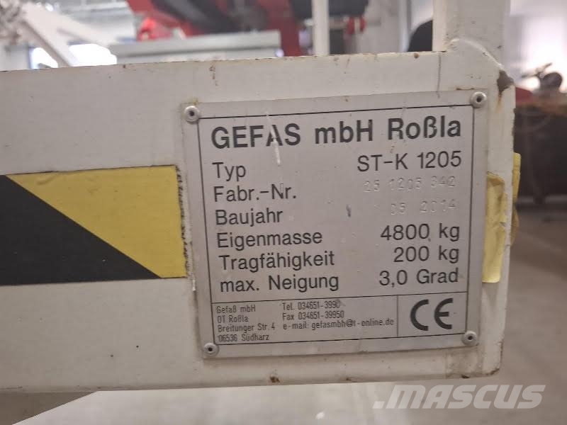 Gefas ST-K 1205 Henkilönostimet ja nostolaitteet