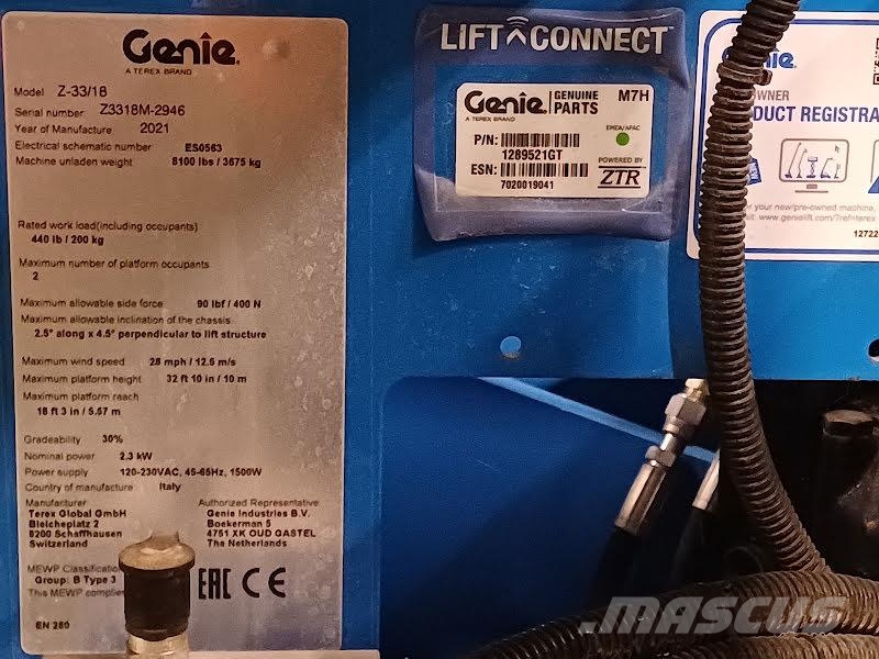 Genie Z-33/18 Karos emelők