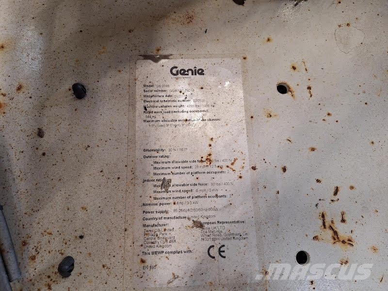Genie GS-2046 Scheren-Arbeitsbühnen