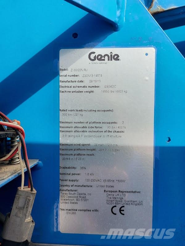 Genie Z-30/20N RJ Karos emelők
