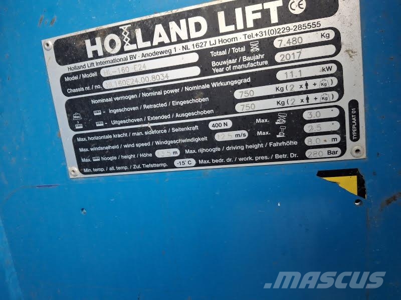 Holland Lift HL-160 E24 Šķerveida pacēlāji