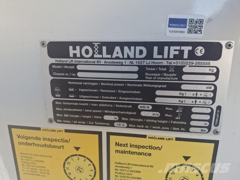 Holland Lift HL-275 E25 4WD/P/N Podnośniki nożycowe