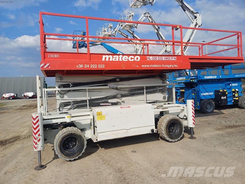 Holland Lift HL-220 D25 4WD/P/N Škarjaste dvižne ploščadi