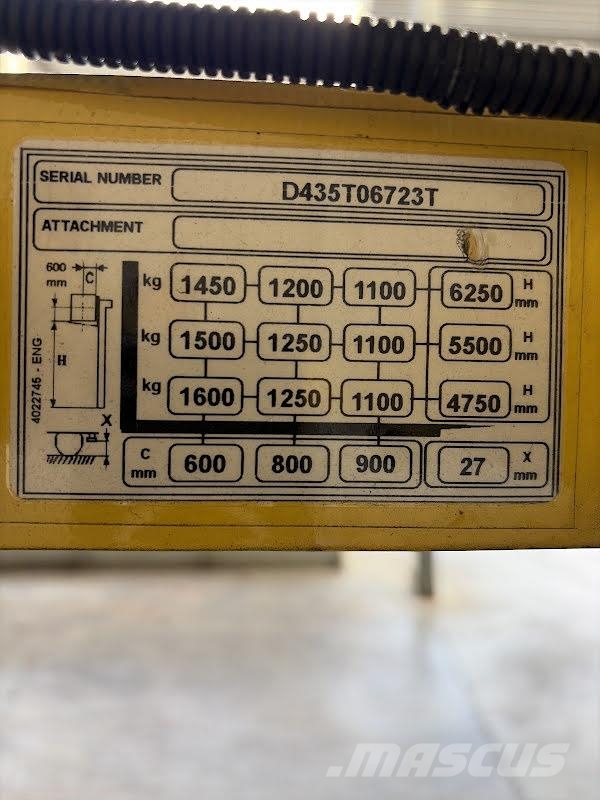 Hyster R1.6 شاحنة مناولة