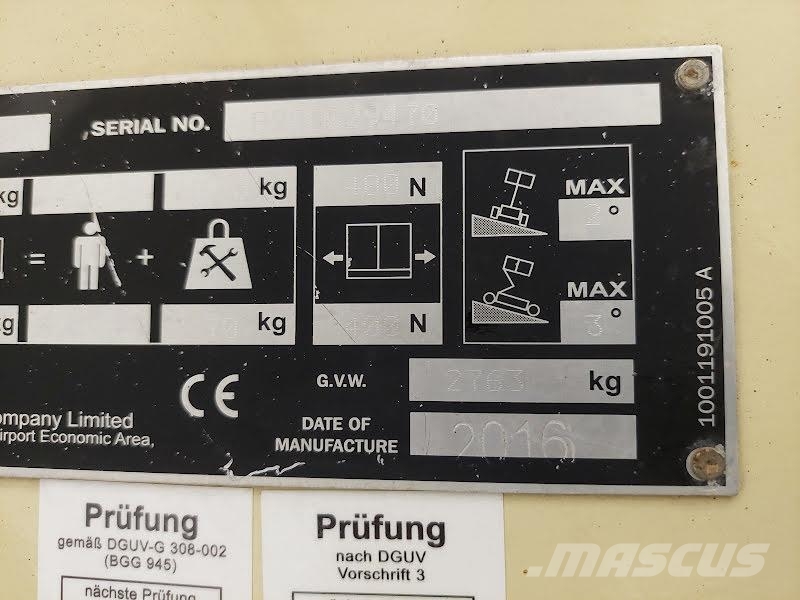 JLG 2646ES Käärtõstukid