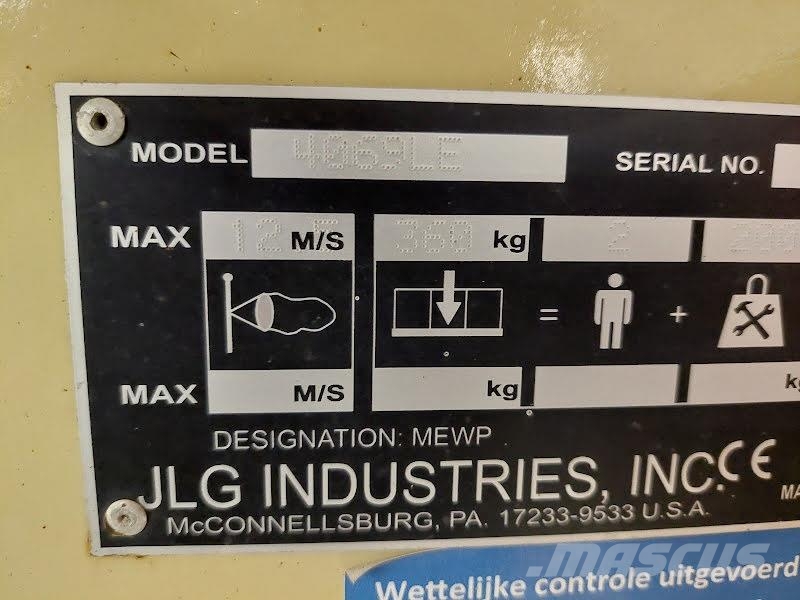JLG 4069LE رافعات مقصية الشكل