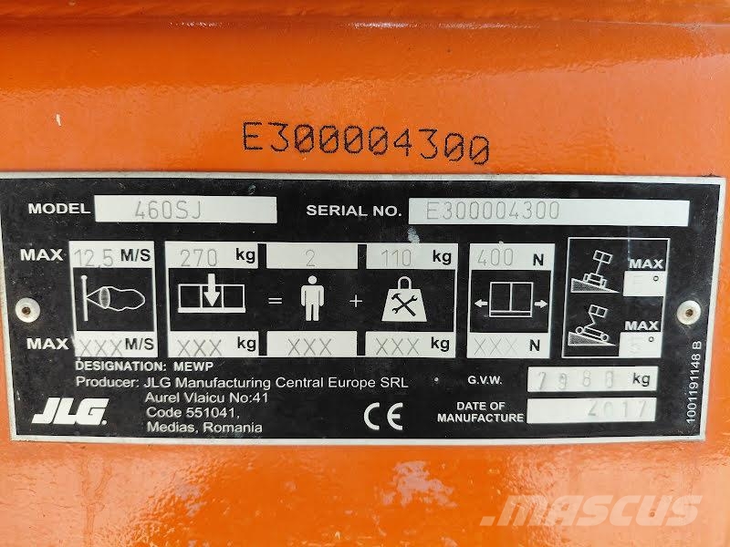 JLG 460SJ Nacelles télescopiques