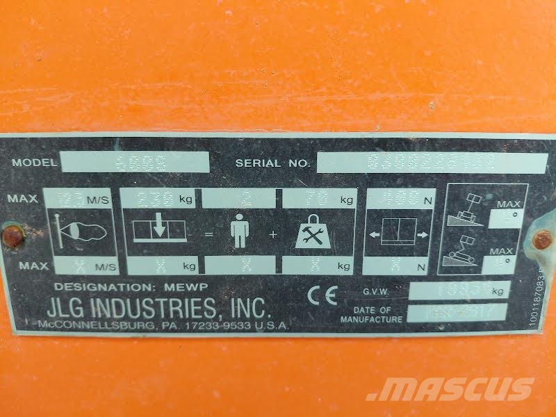 JLG 600S Nacelles télescopiques