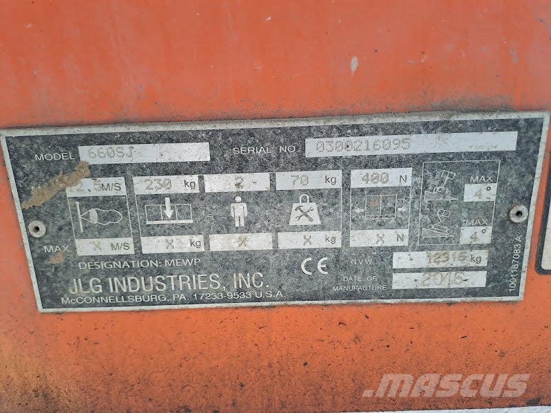 JLG 660SJ 견인식 전동이동 리프트
