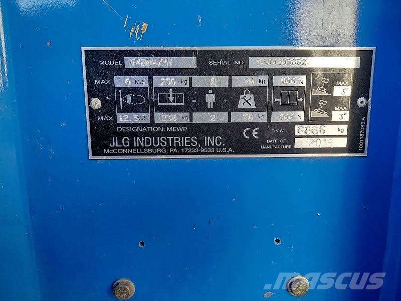 JLG E400AJPN Kuukulkijat