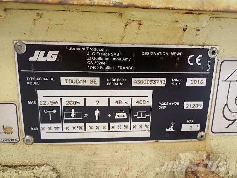 JLG TOUCAN 8E 客货电梯