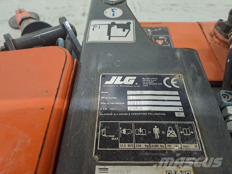 JLG X20J PLUS Andere liften en hoogwerkers