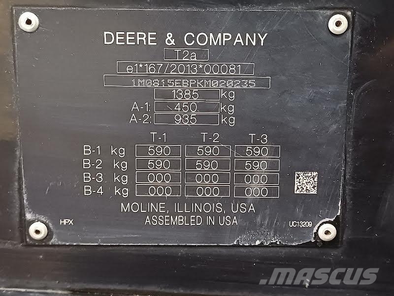 John Deere GATOR HPX815E Arbeitsfahrzeuge