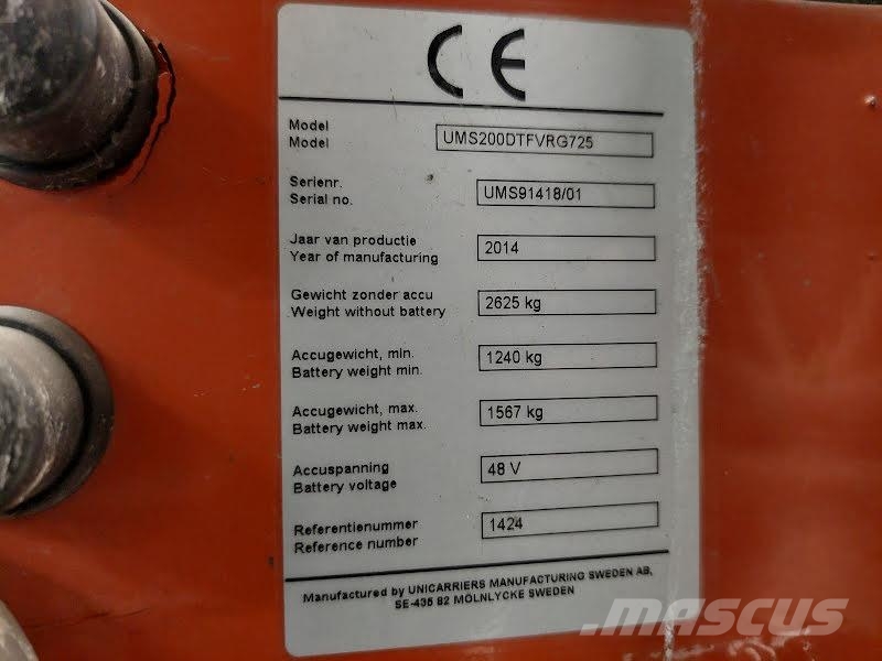 Lafis 200 DTFVRG 725 LUMS Ανυψωτικά στενών δρόμων
