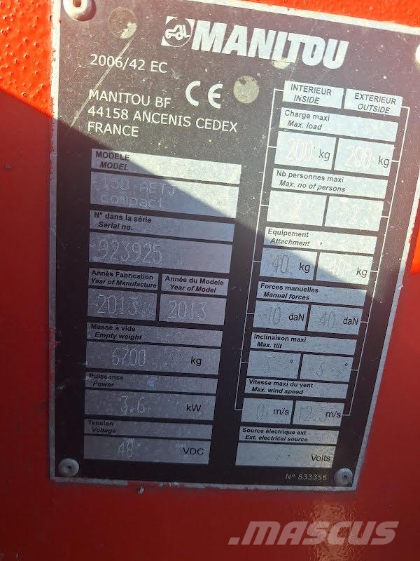 Manitou 150AETJ C 3D Kuukulkijat