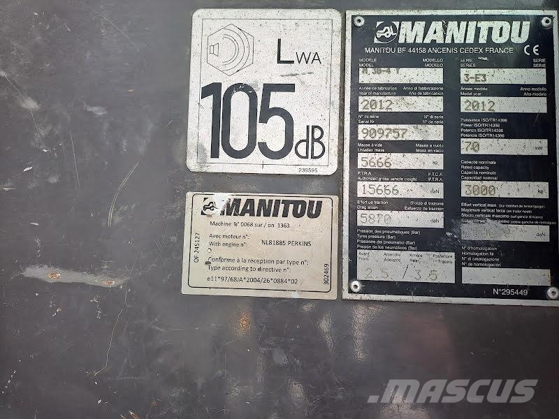 Manitou M30-4 T S3 E3 Dīzeļa autoiekrāvēji