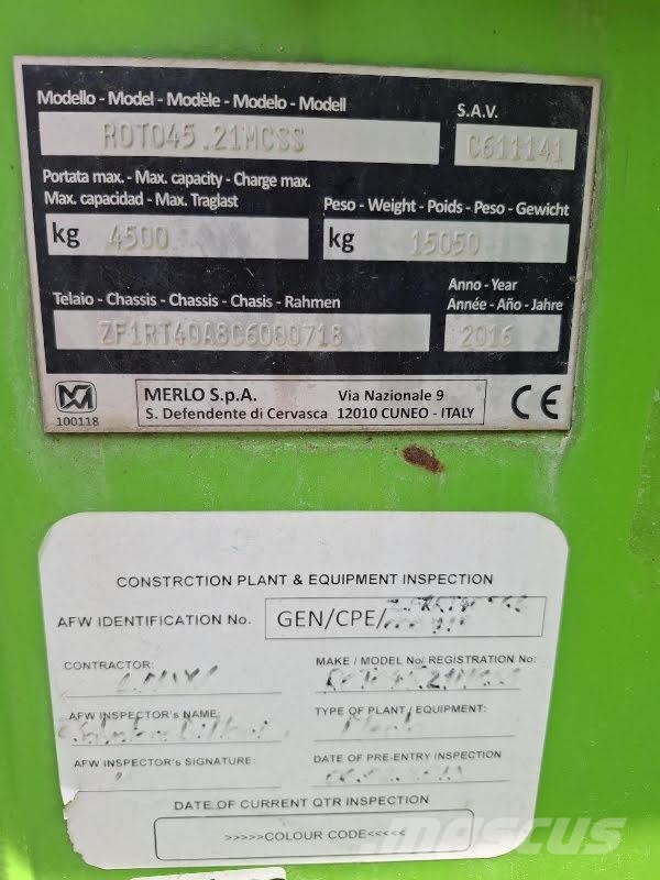 Merlo ROTO 45.21 MCSS Kurottajat