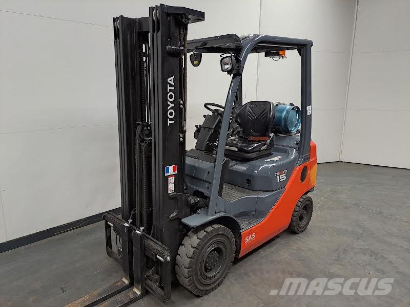 Toyota 02-8FGF15 LPG vozíky