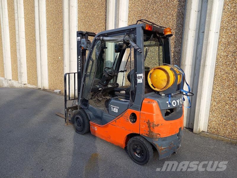Toyota 02-8FGF18 LPG vozíky