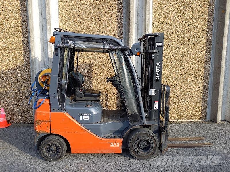 Toyota 02-8FGF18 LPG vozíky