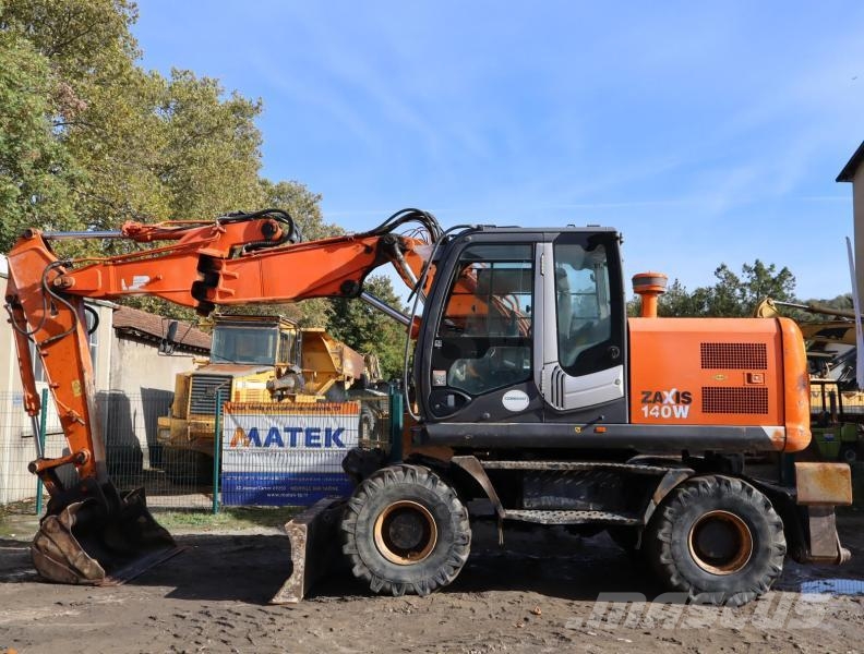 Hitachi ZX140W-3 Pelle sur pneus