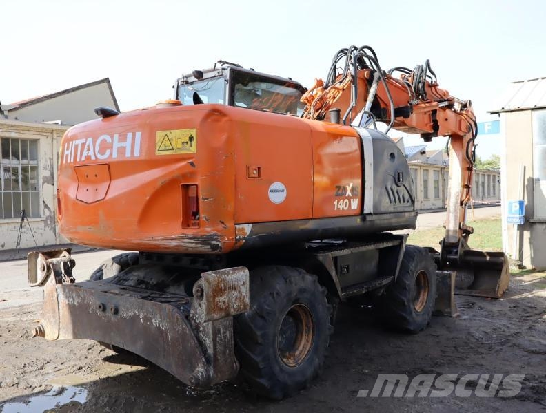 Hitachi ZX140W-3 Pelle sur pneus