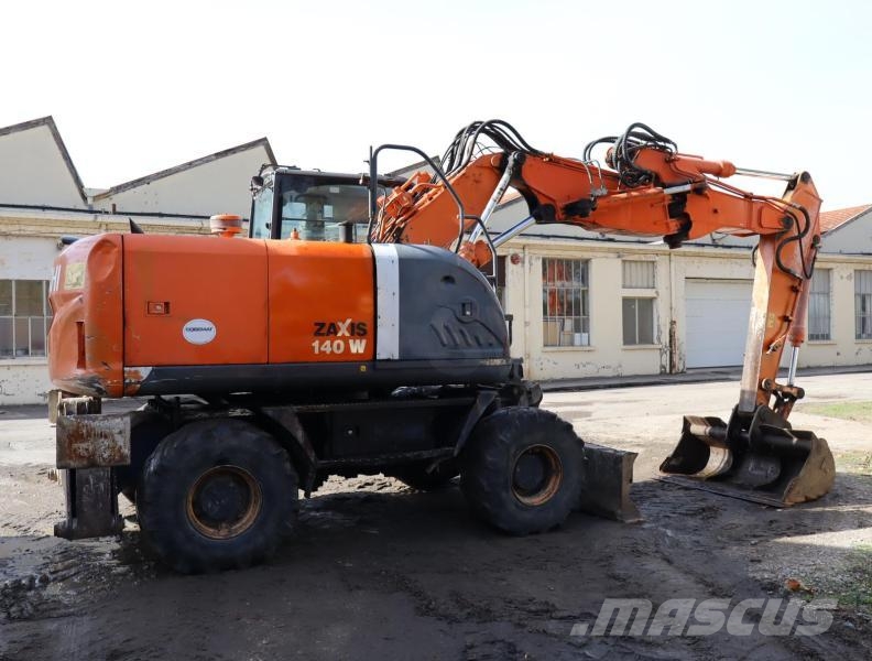 Hitachi ZX140W-3 Pelle sur pneus
