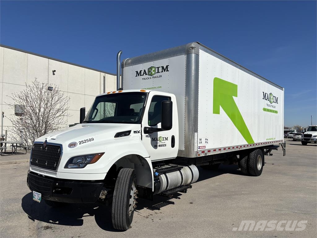 International MV Box trucks