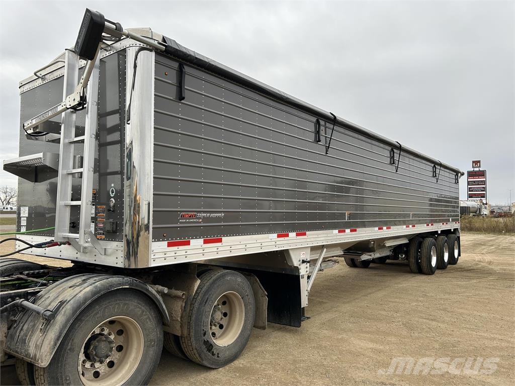 Timpte Super Hopper Tri-Axle Semi-trailer med tip