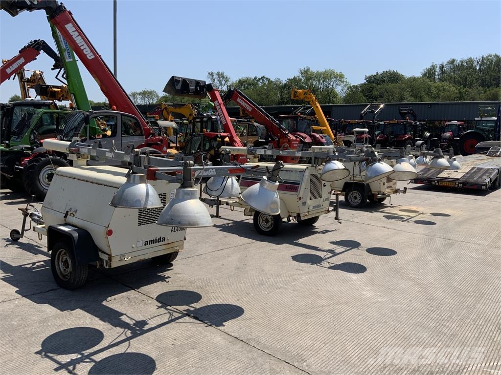 Amida Lighting Towers X3 JOB LOT Generator (ST26592) ماكينات زراعية - غير ذلك
