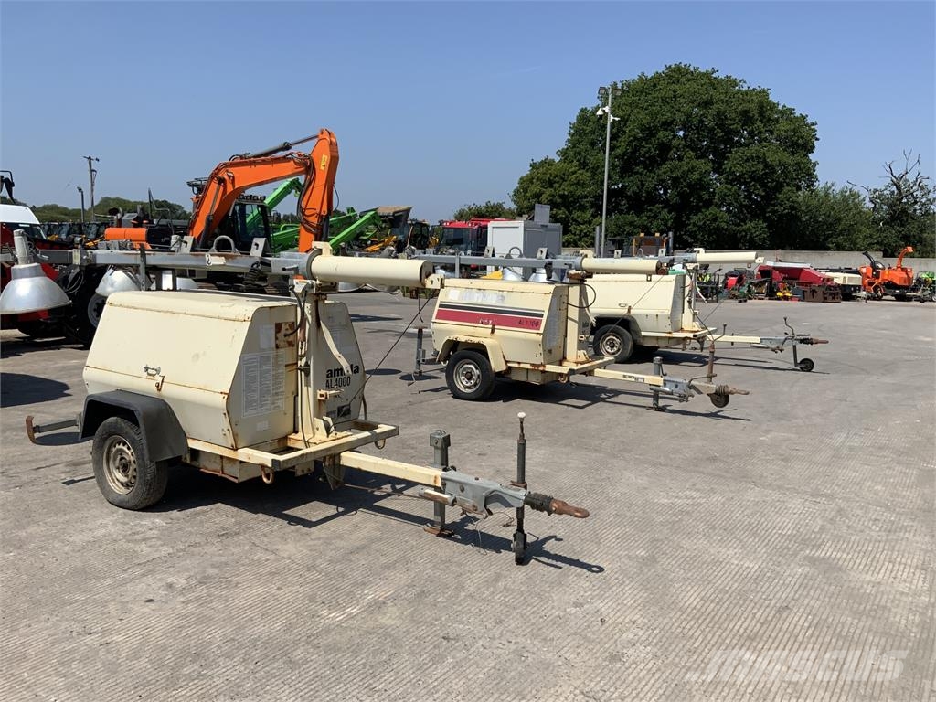 Amida Lighting Towers X3 JOB LOT Generator (ST26592) ماكينات زراعية - غير ذلك
