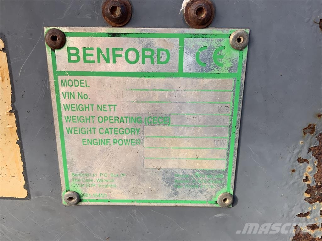 Benford Terex TV1200D Roller (ST27918) معدات البناء - غير ذلك