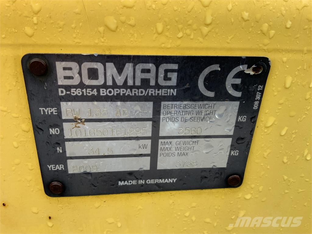 Bomag BW135 AD Roller (ST27866) Sonstige Baumaschinen