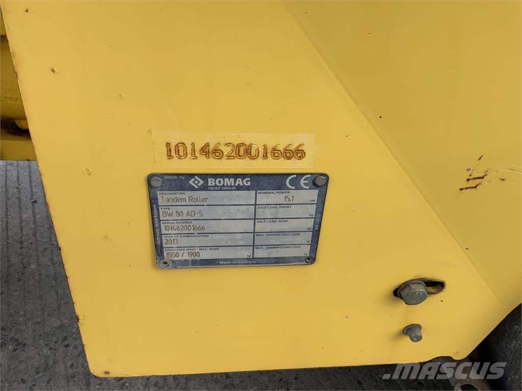 Bomag BW80 AD-5 Roller (ST27416) Landbouw - overige