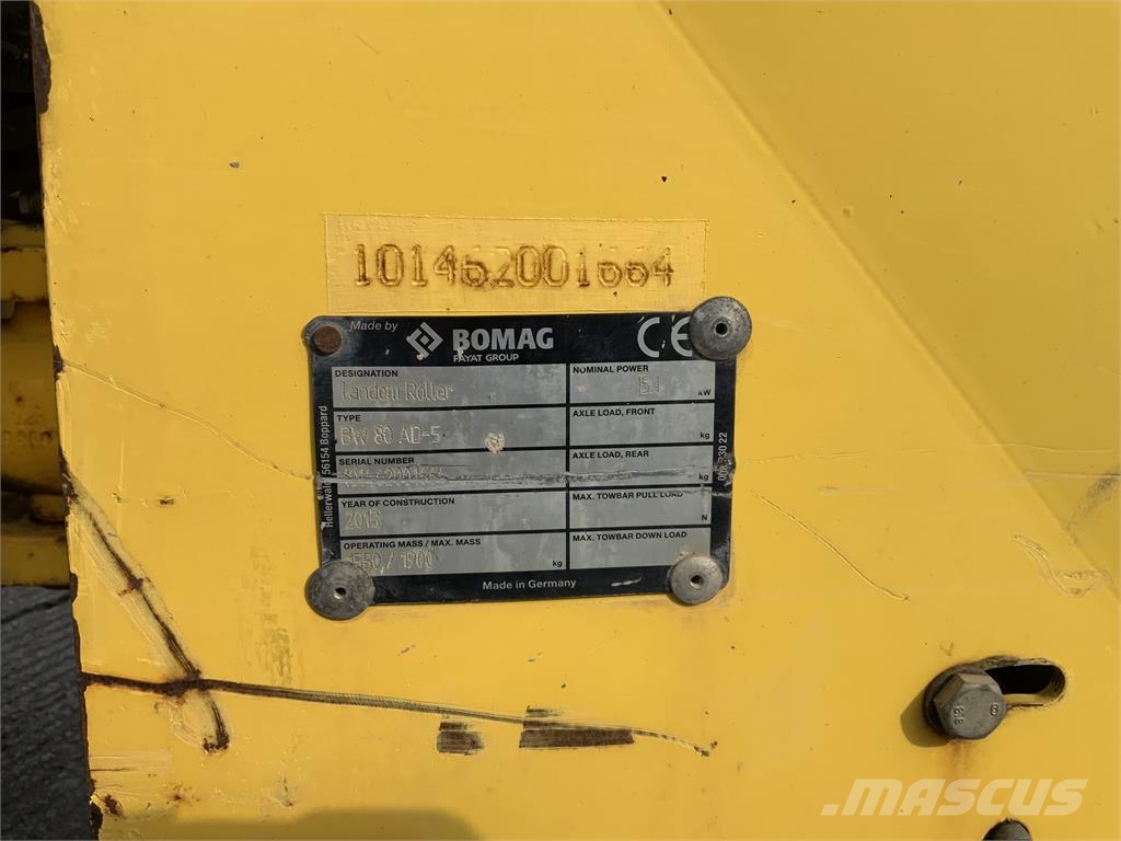 Bomag BW80 AD-5 Roller (ST27454) Landbouw - overige
