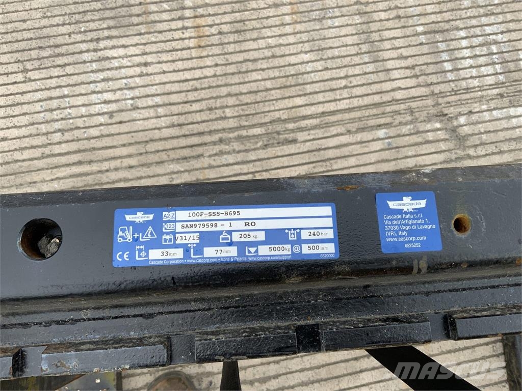 Cascade Forklift Head Stock Další