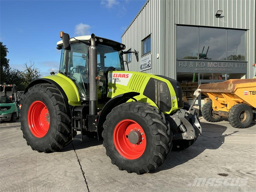 CLAAS Axion 850 Tractor (ST27724) الجرارات