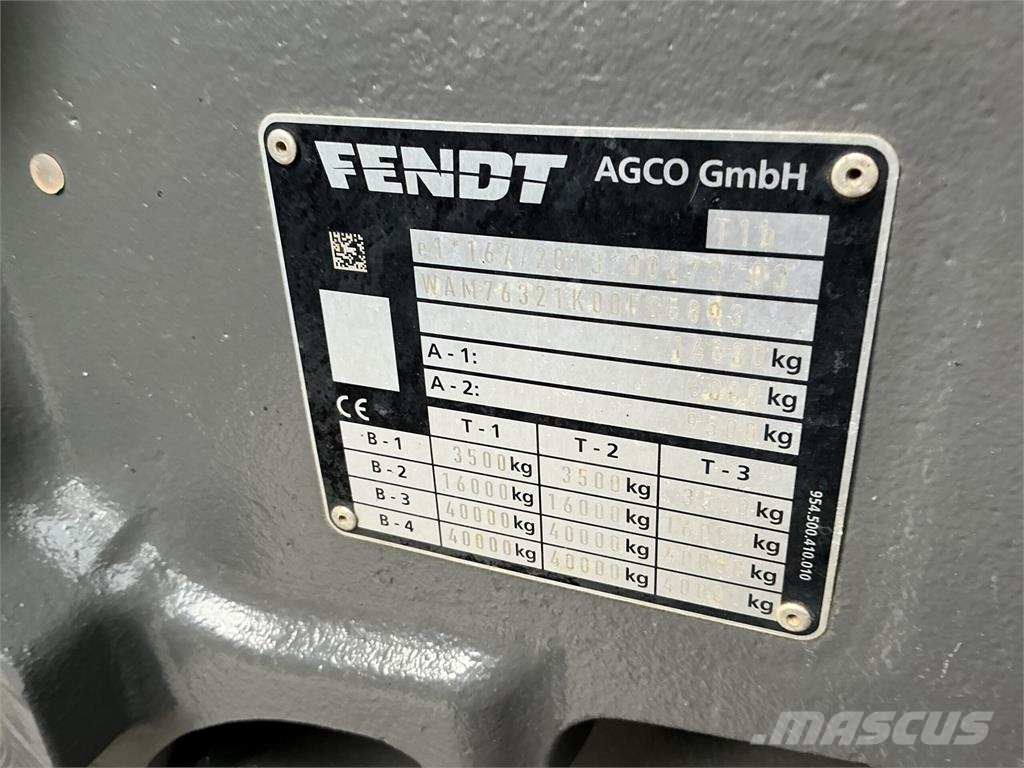 Fendt 720 Profi Plus Tractor (ST27592) الجرارات