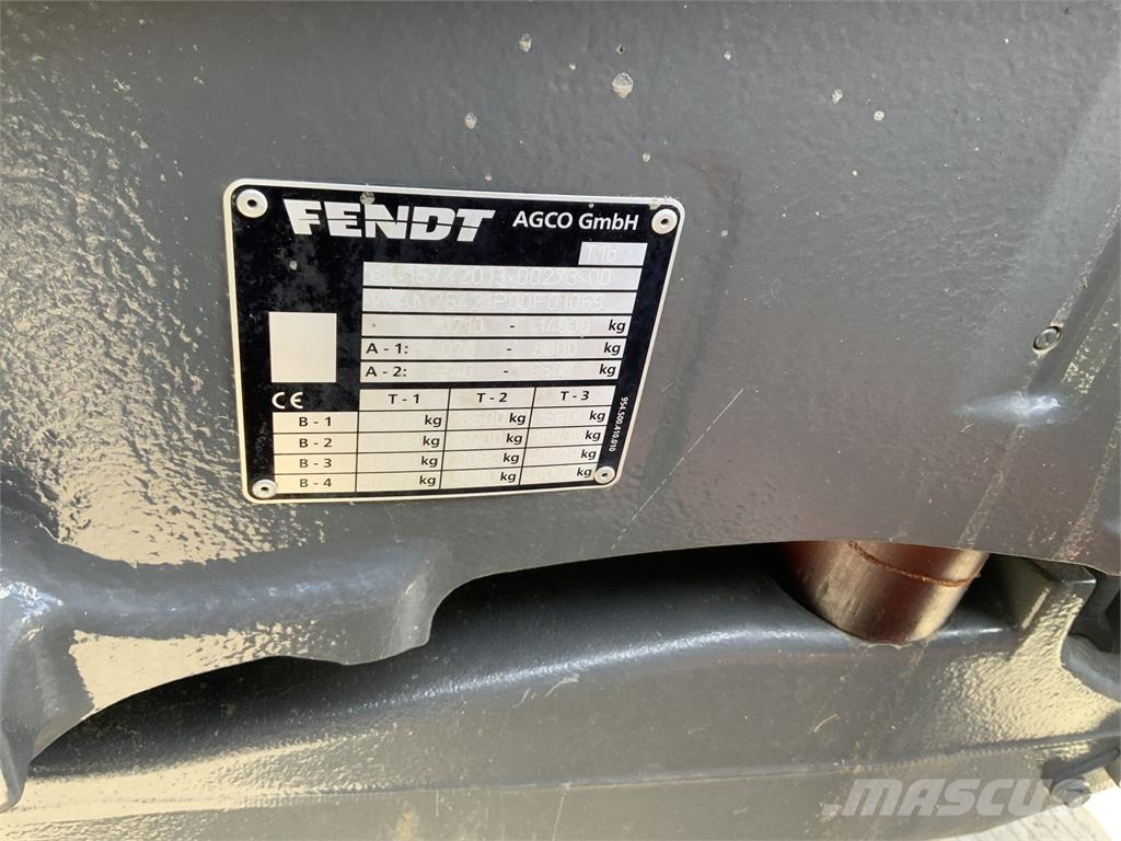 Fendt 722 Vario Power Plus Tractor (ST27849) Трактора