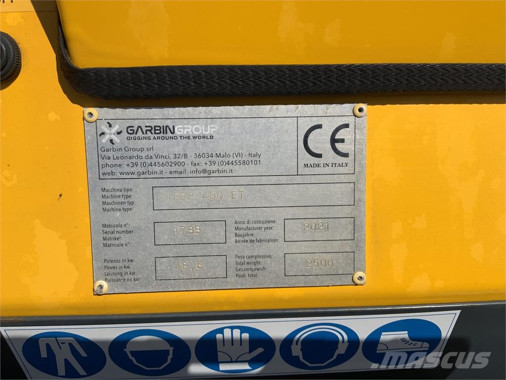Garbin Fiber 400 ET Tracked Trencher Excavator (ST22900) Landbrug - Andet