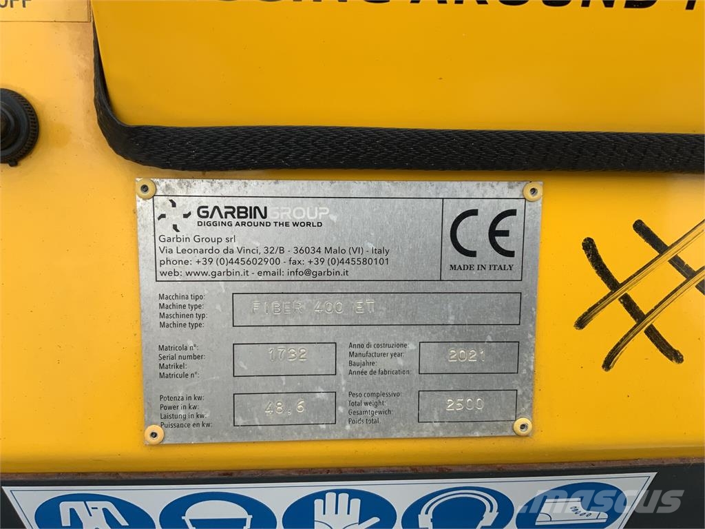 Garbin Fiber 400 ET Tracked Trencher Excavator (ST22899) Landbrug - Andet