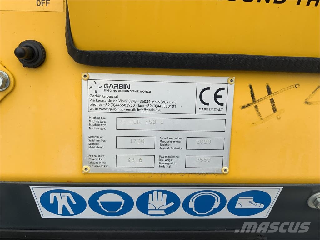 Garbin Fiber 400 ET Tracked Trencher Excavator (ST22897) Landbrug - Andet