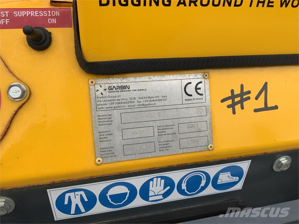 Garbin Fiber 450 Tracked Trencher Excavator (ST22902) Landbrug - Andet