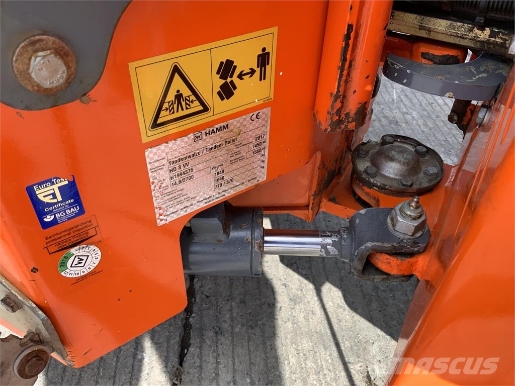 Hamm HD8 VV Roller (ST27774) Construction - Autres