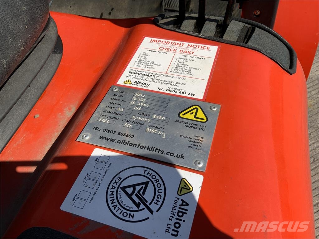 Heli FG35F Fork Lift (ST24218) Teleskoplader