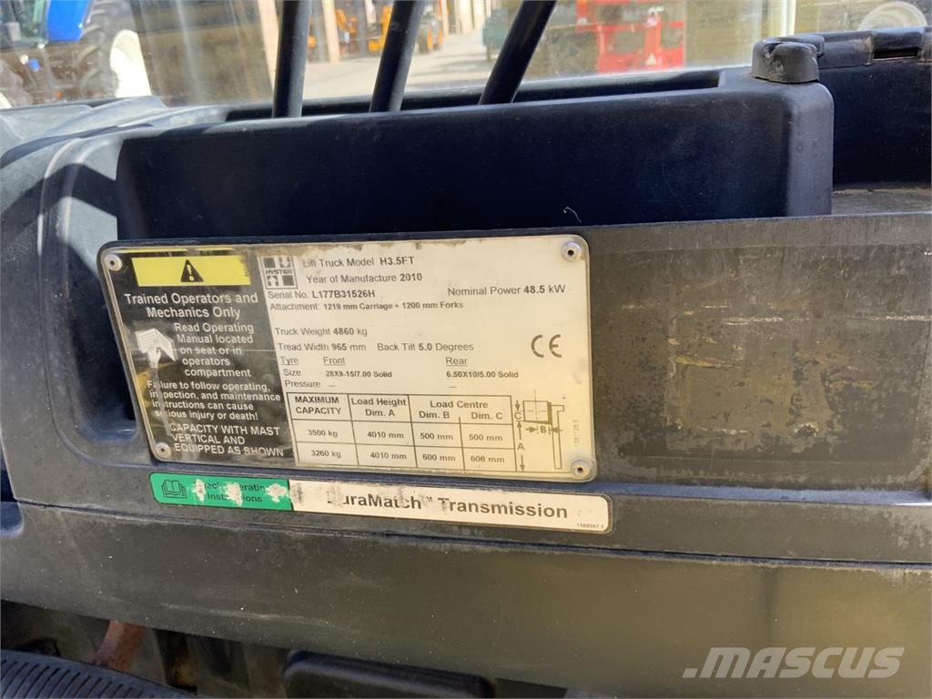 Hyster Fortens 3.5 Forklift (ST27797) Telescopic handlers